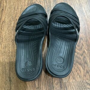Crocs wedge slip on
